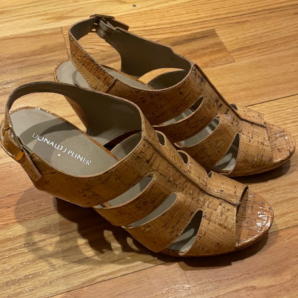 Donald Pliner wedge sandals